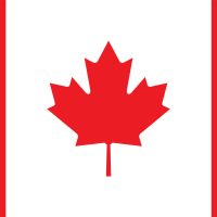 Illustration of Canada flag