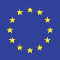 Illustration of European Union flag